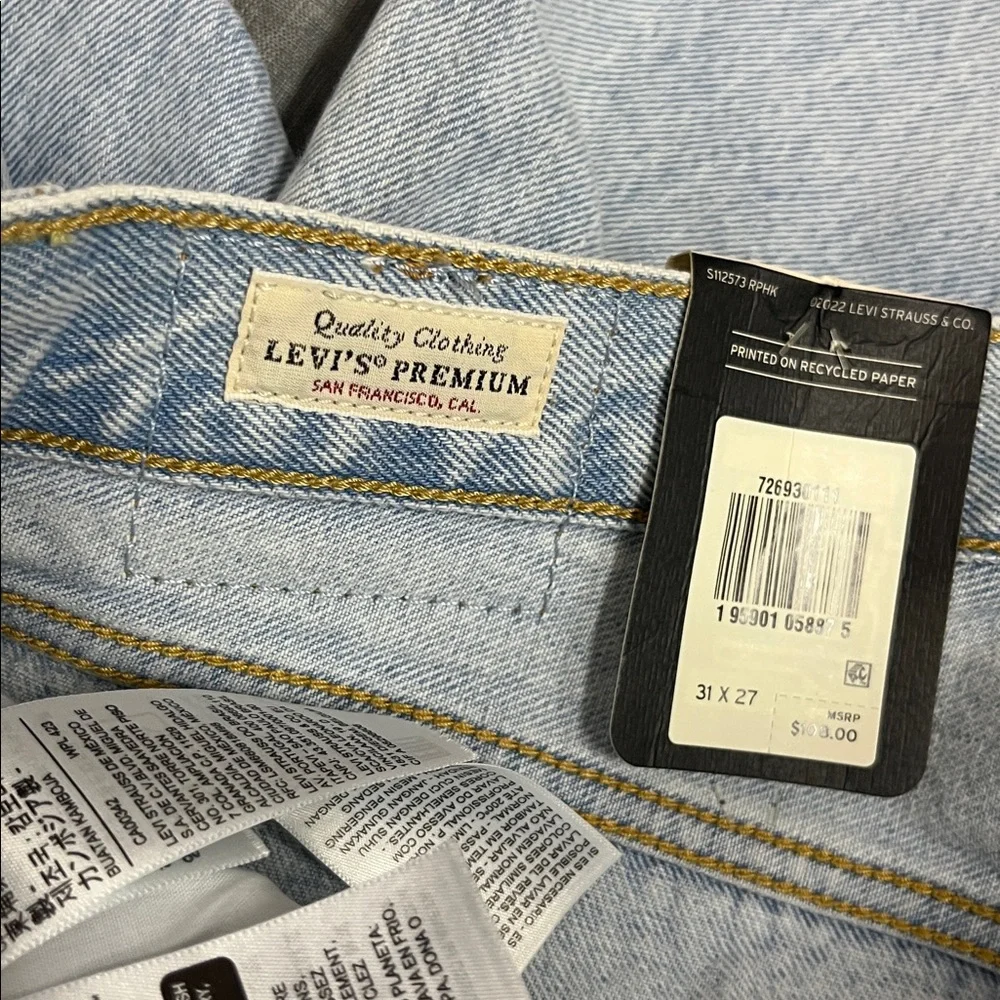 NWT-Levi’s RIBCAGE STRAIGHT ANKLE WOMEN'S JEANS - Picture 12 of 13